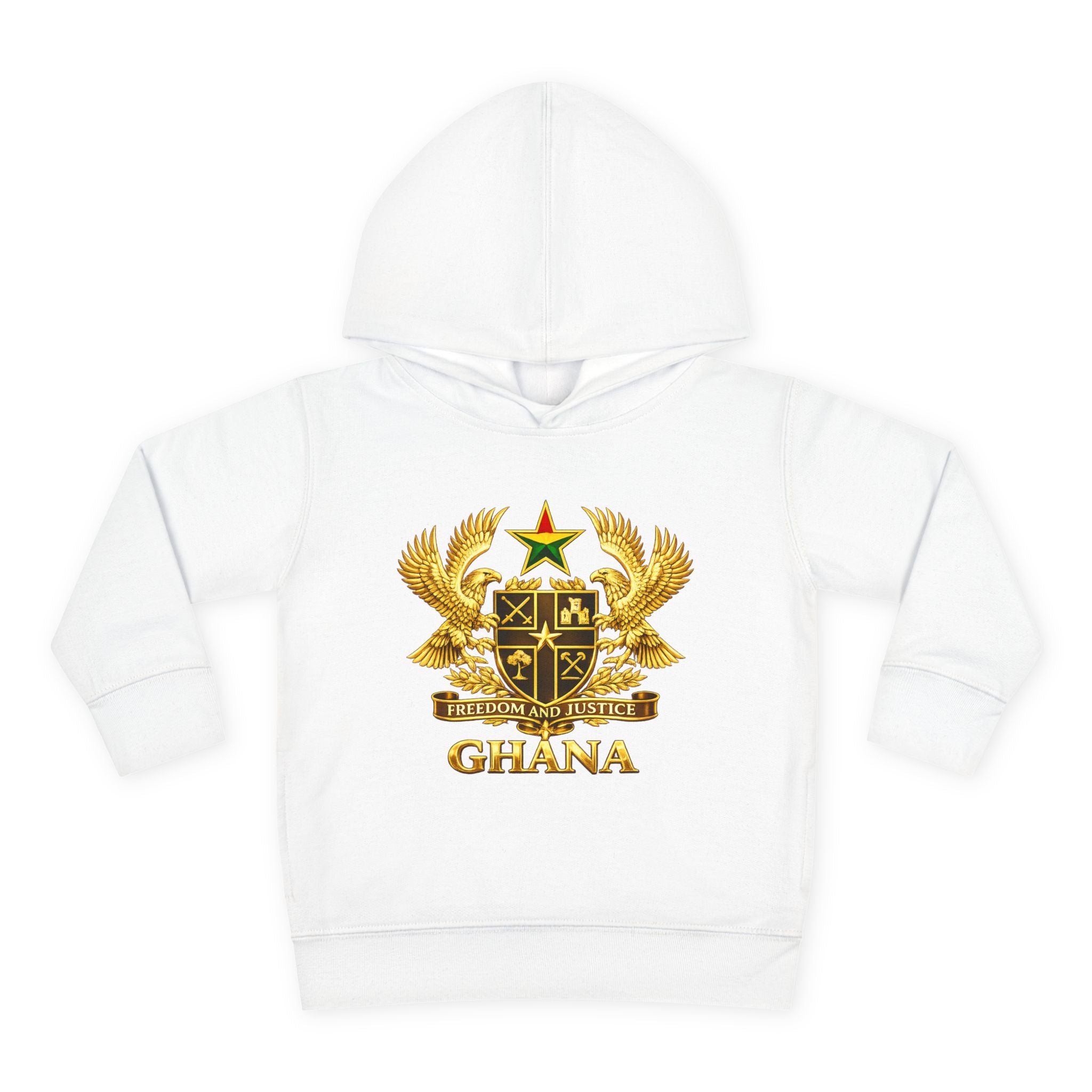 Freedom and Justice Toddler Hoodie — Kids Pullover