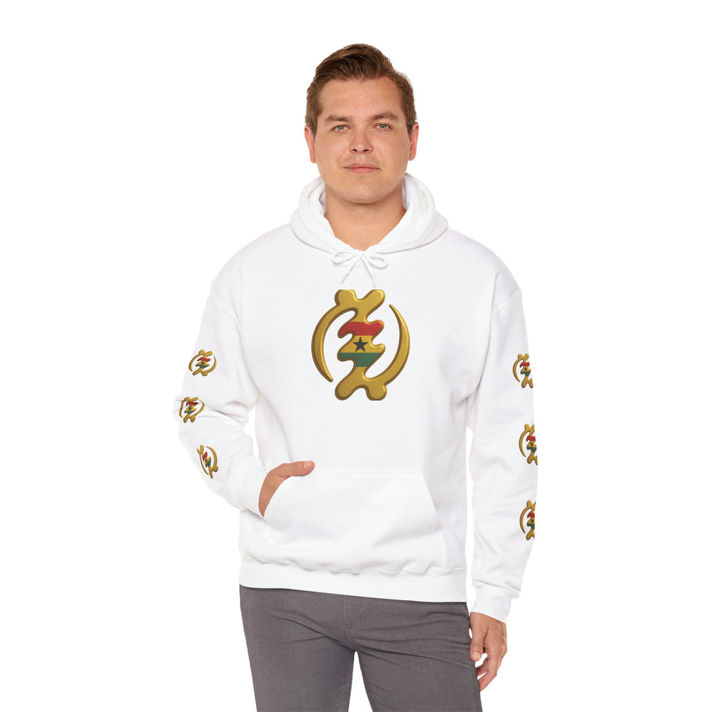 Gye Nyame Hoodie — Adinkra Symbol of Divine Protection Sweatshirt