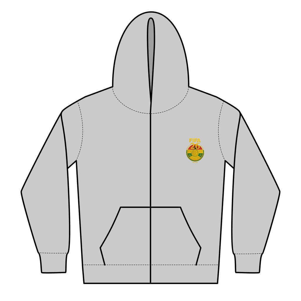 Youth Hoodie - FIFA 26 Badge Soccer Zip-Up Hoodie - The Blay Brand