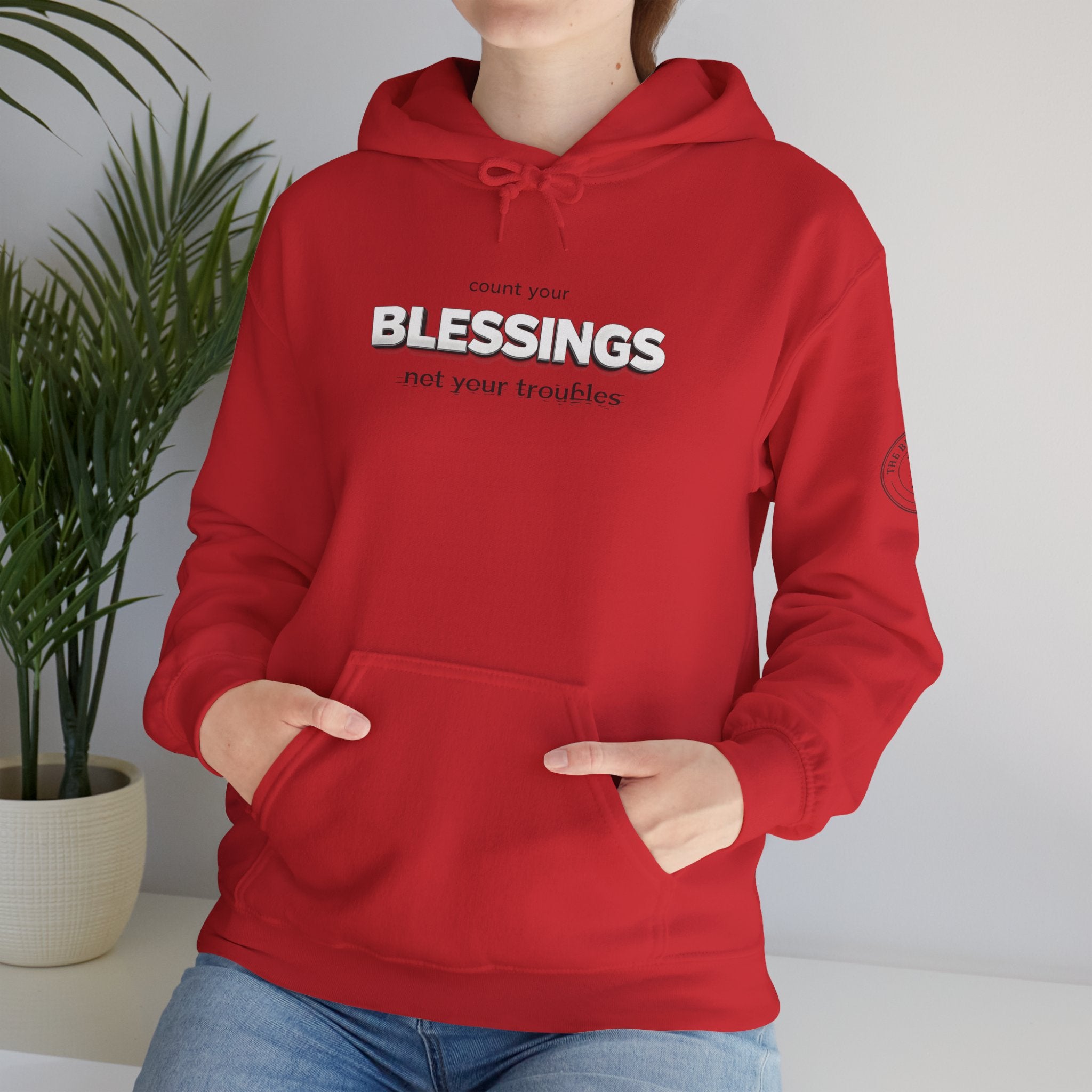 Count Your Blessings Not Your Troubles' Hoodie — 2026 Rise Inspirational Sweatshirt