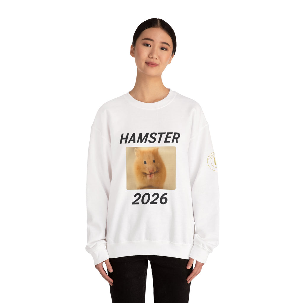 Hamster 2026 Sweatshirt — Cute Graphic Crewneck - The Blay Brand
