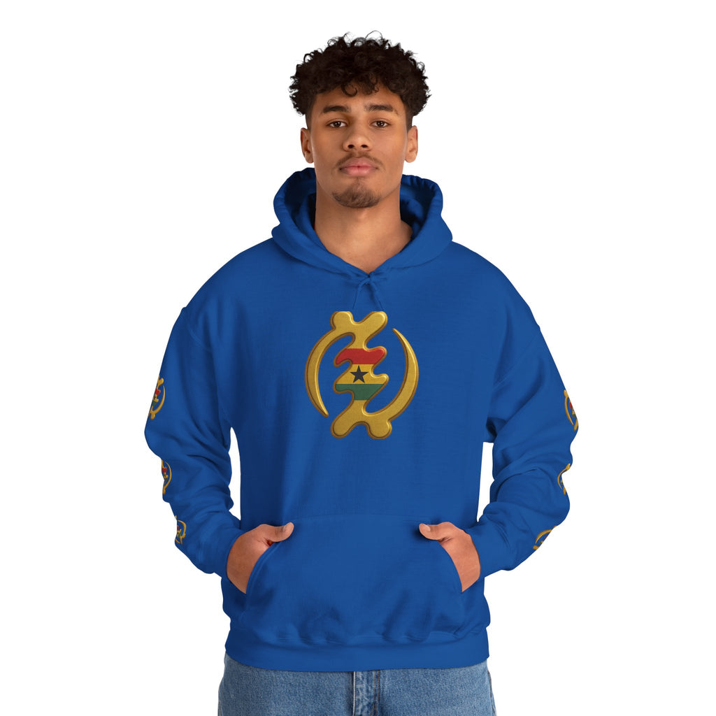 Gye Nyame Hoodie — Adinkra Symbol of Divine Protection Sweatshirt