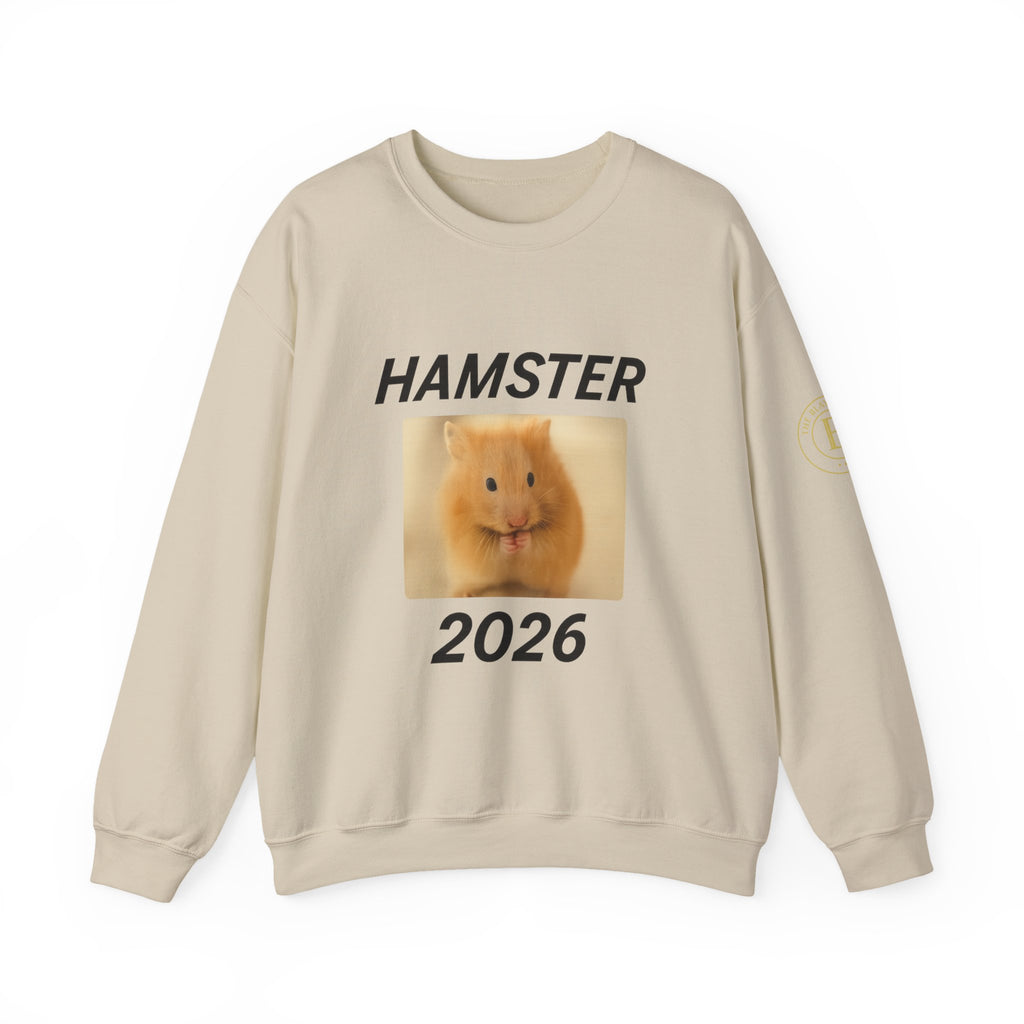 Hamster 2026 Sweatshirt — Cute Graphic Crewneck - The Blay Brand