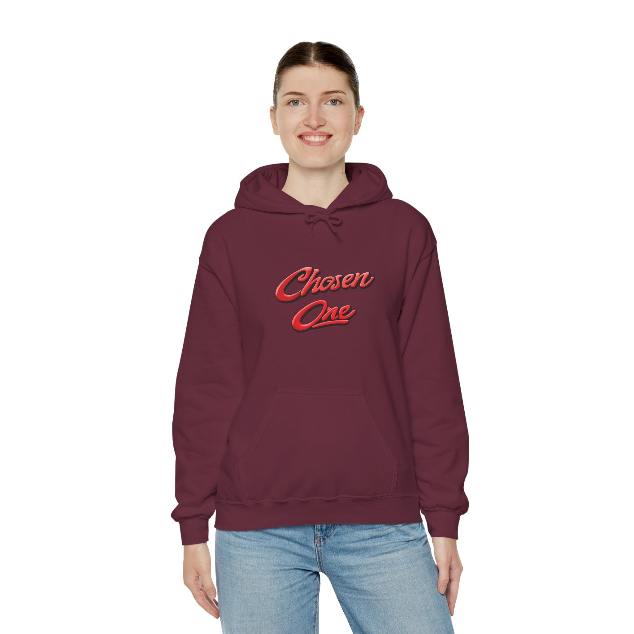 Chosen One Hoodie — "No. 1s 2026" Retro Script Pullover