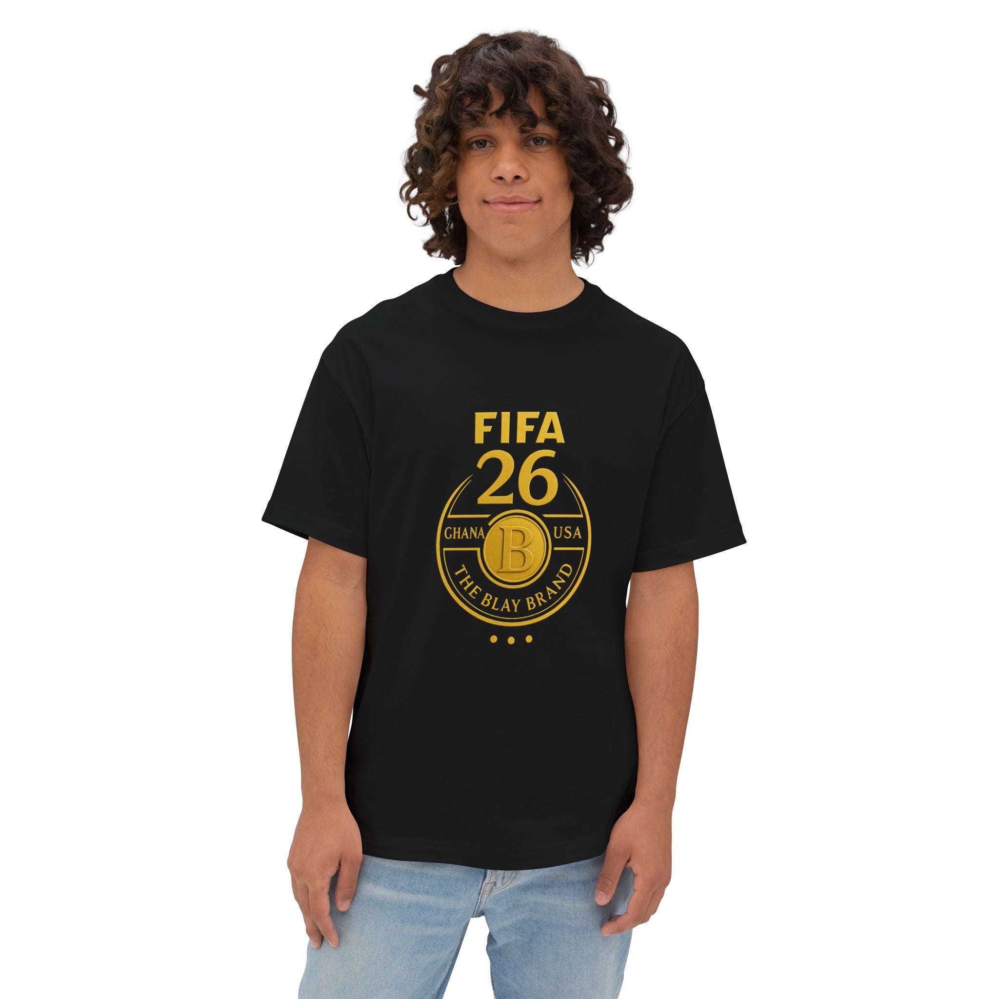 FIFA 26 Gold Emblem Tee -The Blay Brand