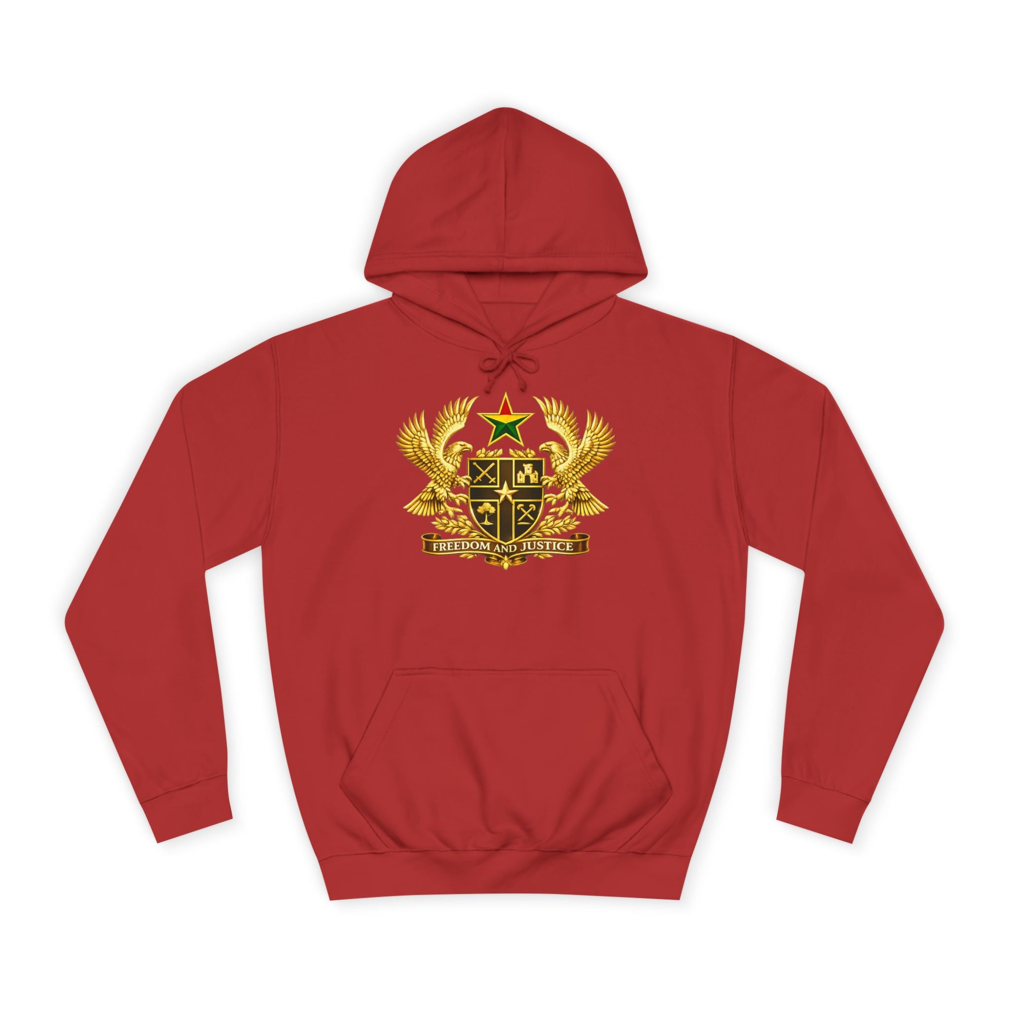 Ghana Coat of Arms Hoodie — Heritage Crest Pullover