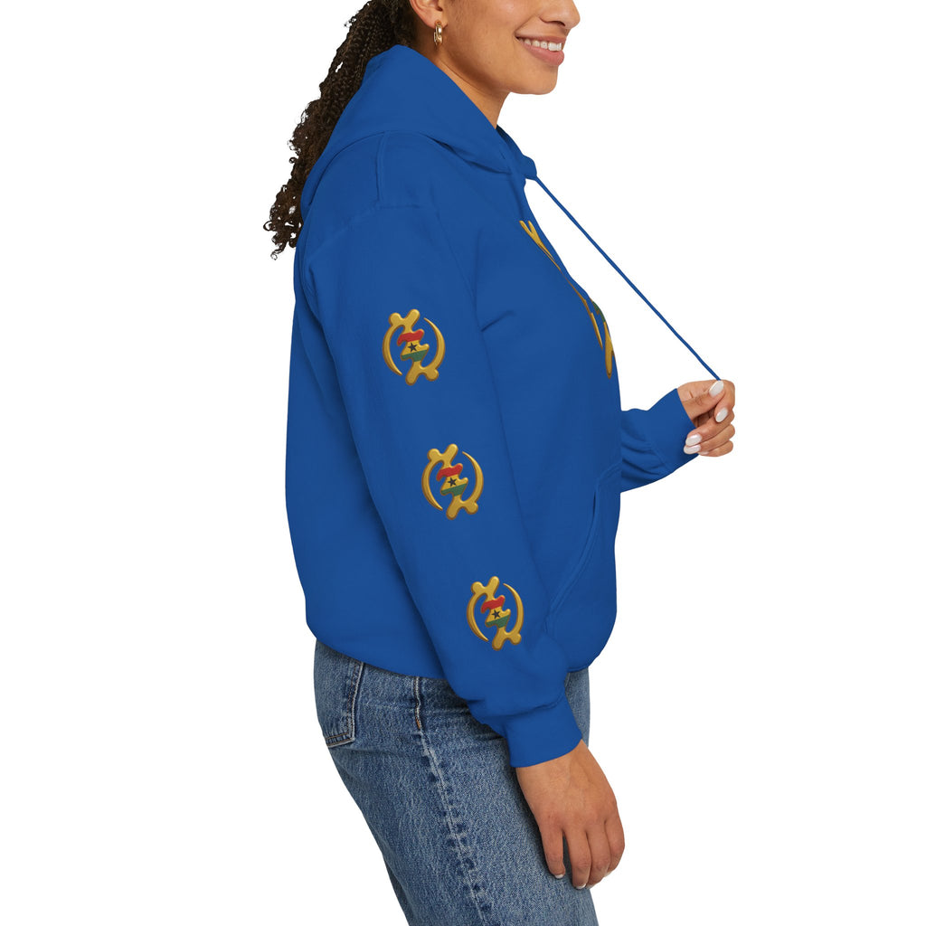 Gye Nyame Hoodie — Adinkra Symbol of Divine Protection Sweatshirt