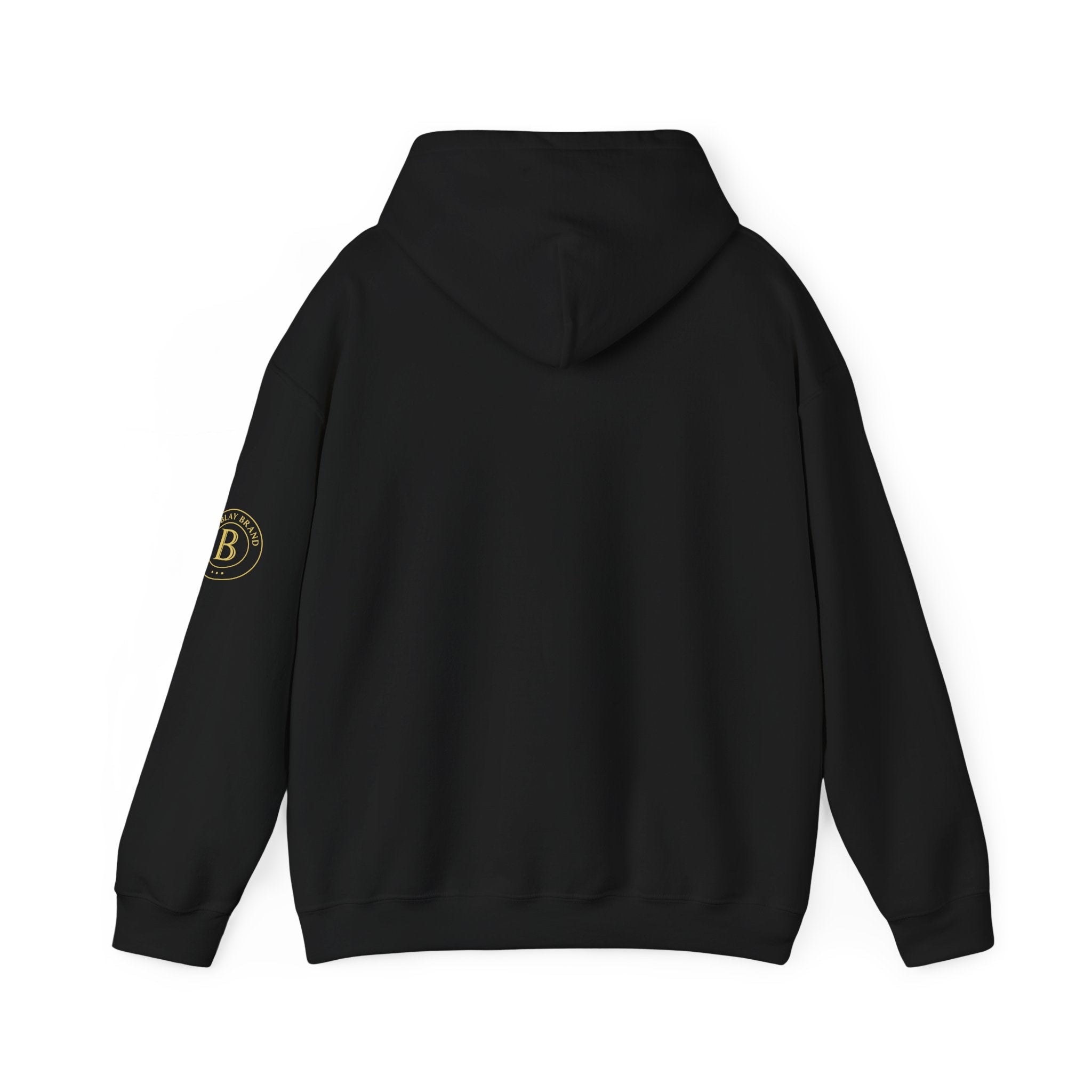Hoodie-Progress Never Ends, Wear Your Journey” Infinity Emblem hoodie by The Blay Brand