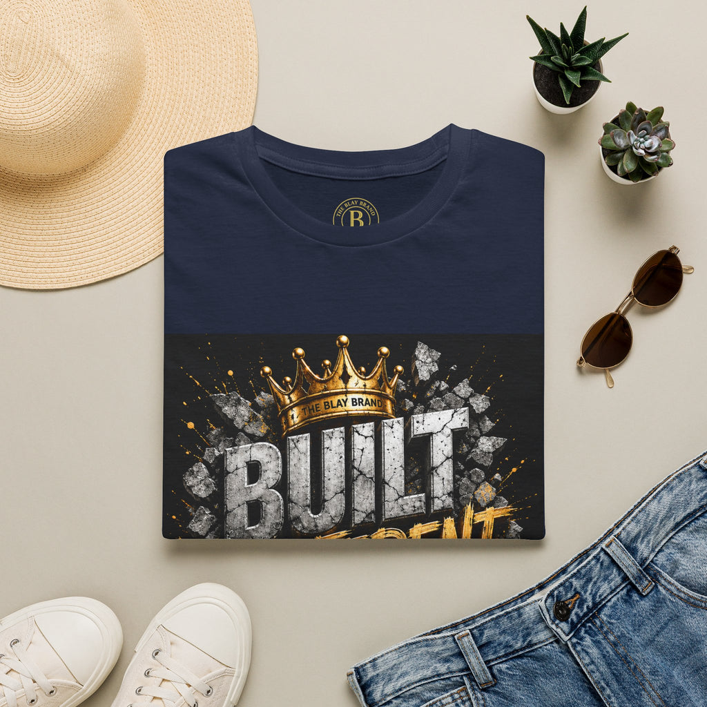 Built Different Tee — Crown Graphic Motivational T‑Shirt
