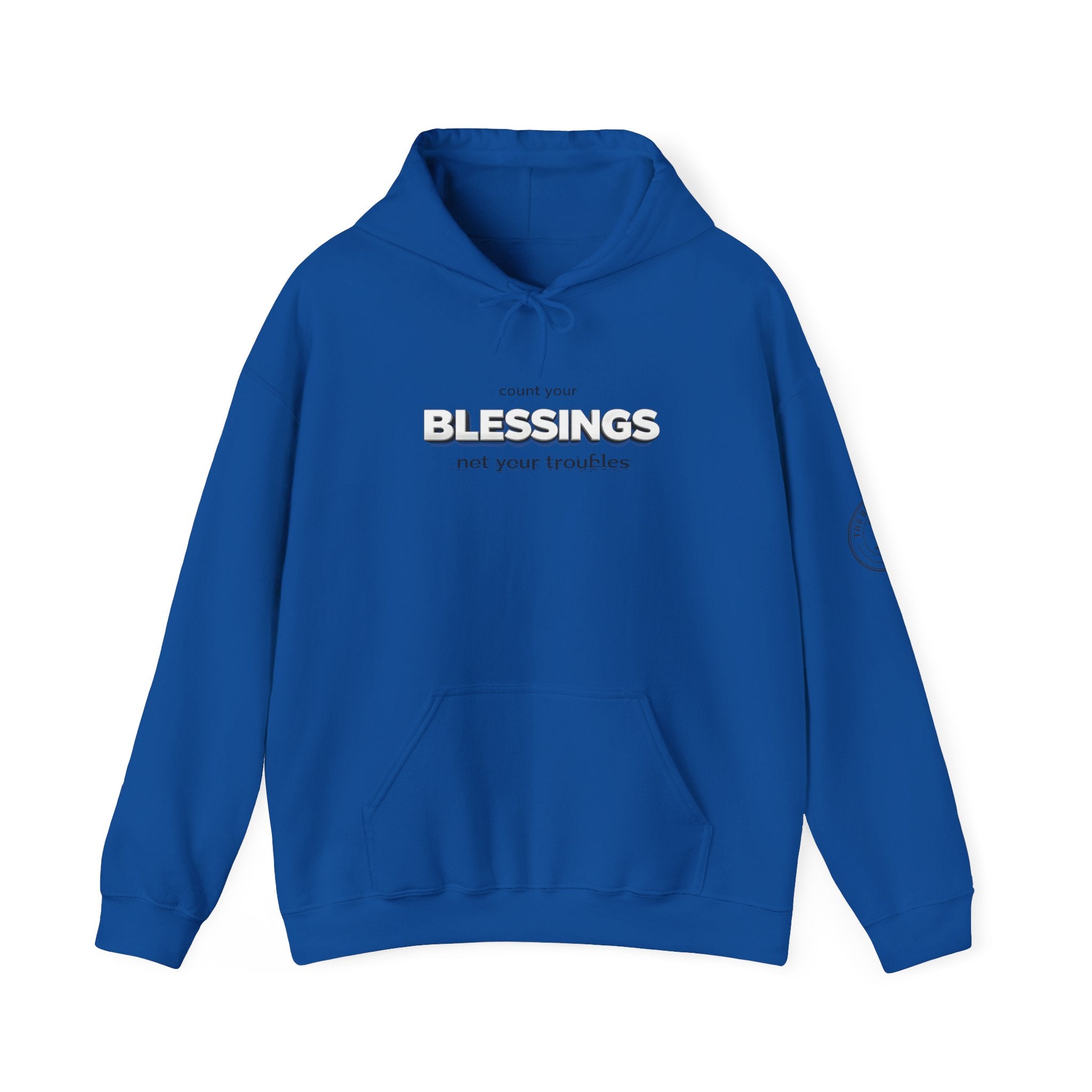 Count Your Blessings Not Your Troubles' Hoodie — 2026 Rise Inspirational Sweatshirt