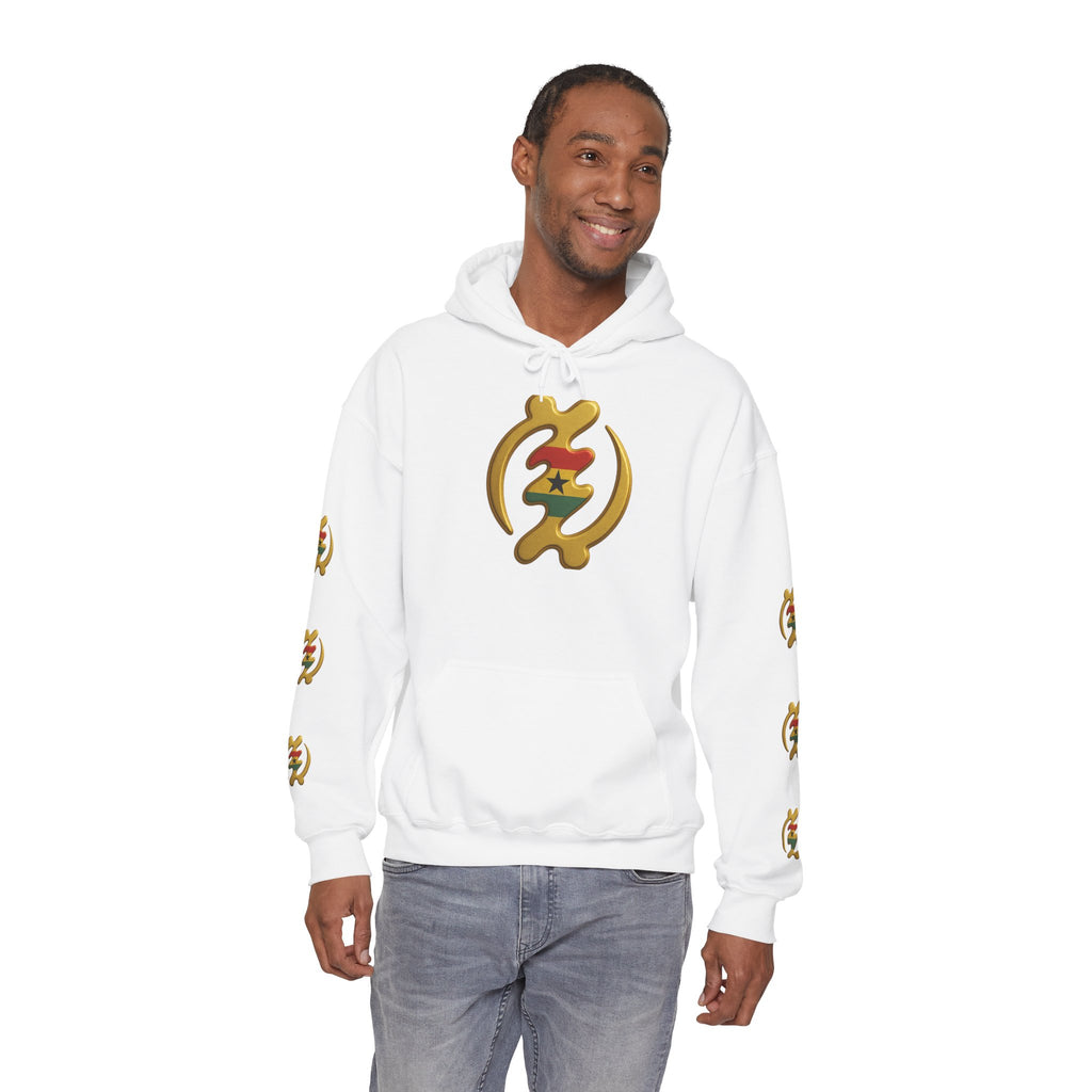Gye Nyame Hoodie — Adinkra Symbol of Divine Protection Sweatshirt