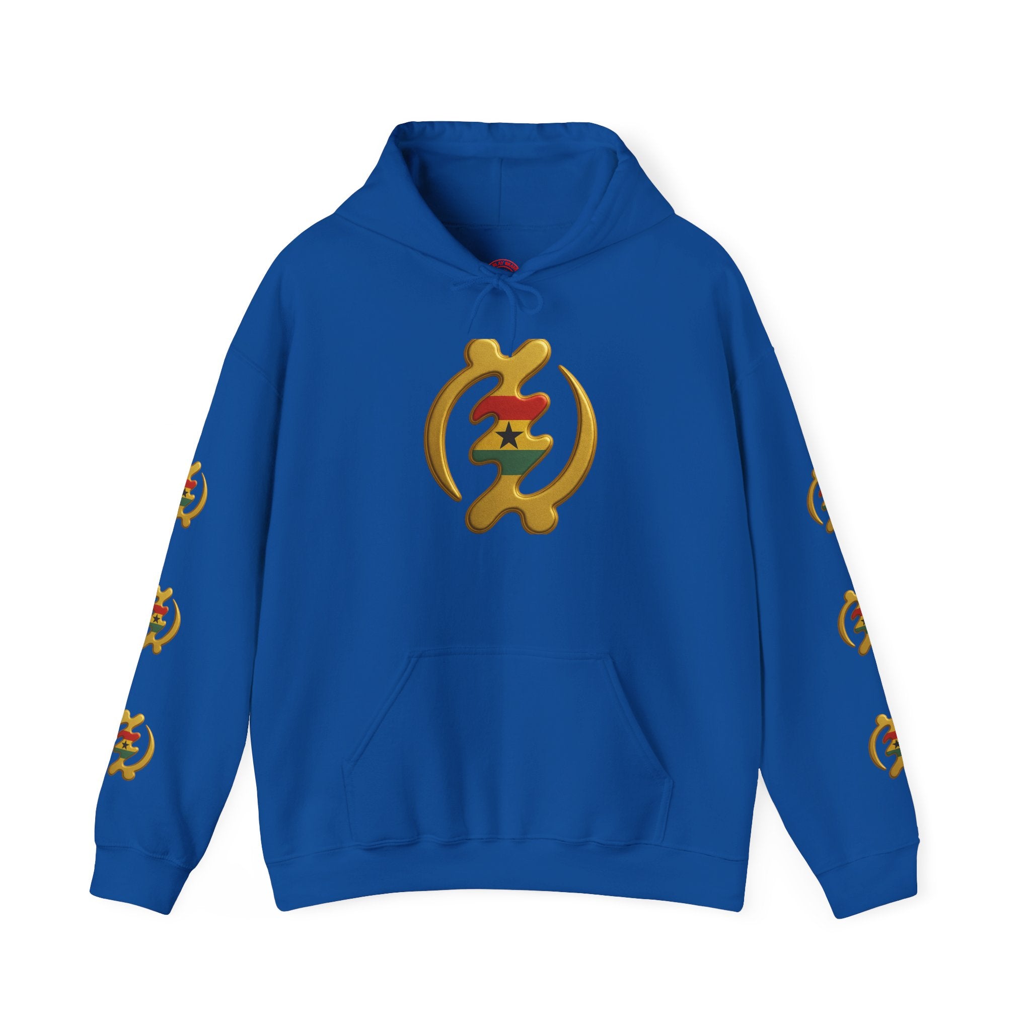 Gye Nyame Hoodie — Adinkra Symbol of Divine Protection Sweatshirt