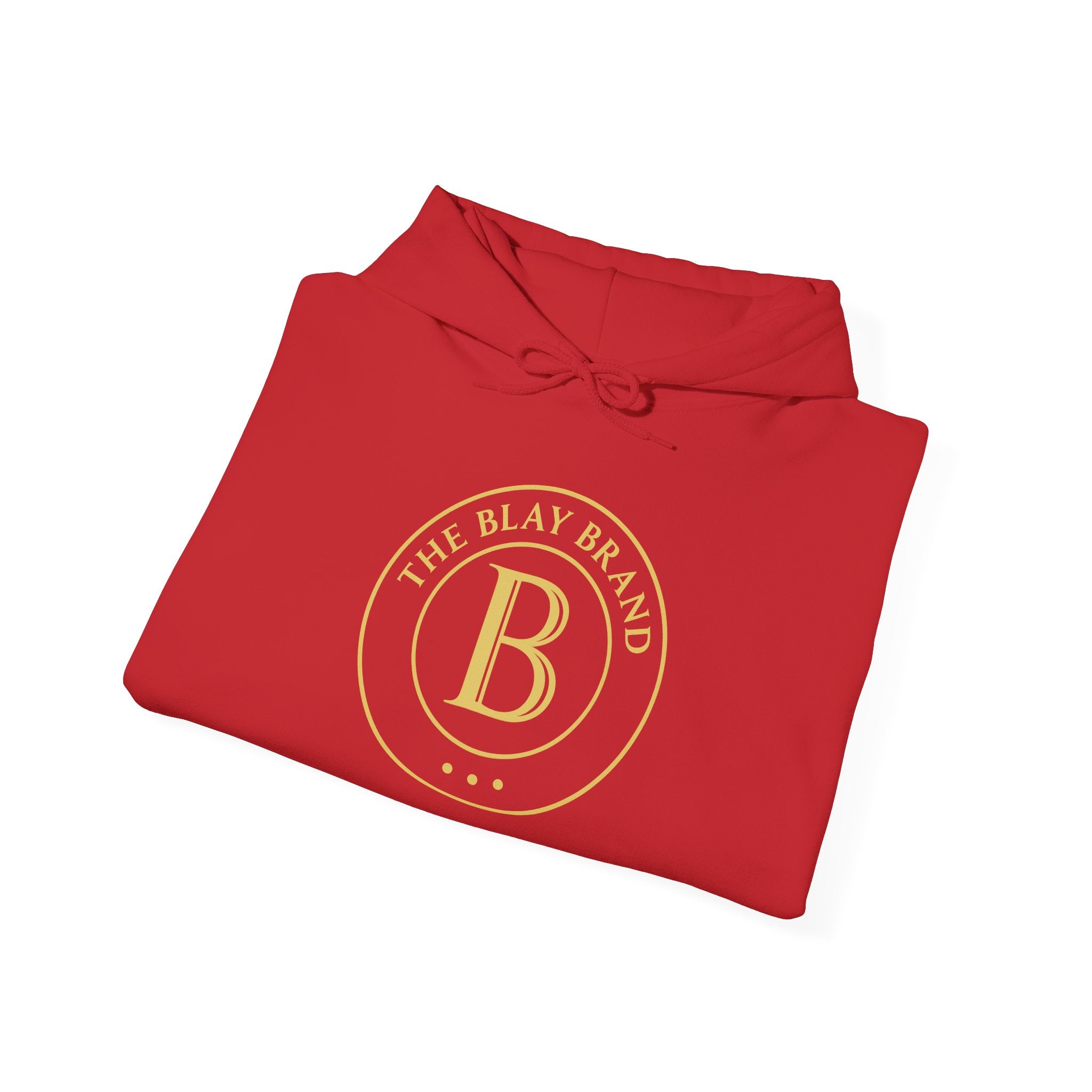 Hoodie — Minimalist Gold Monogram “B” Logo Pullover