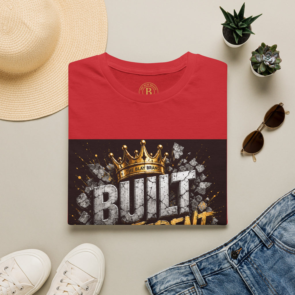 Built Different Tee — Crown Graphic Motivational T‑Shirt