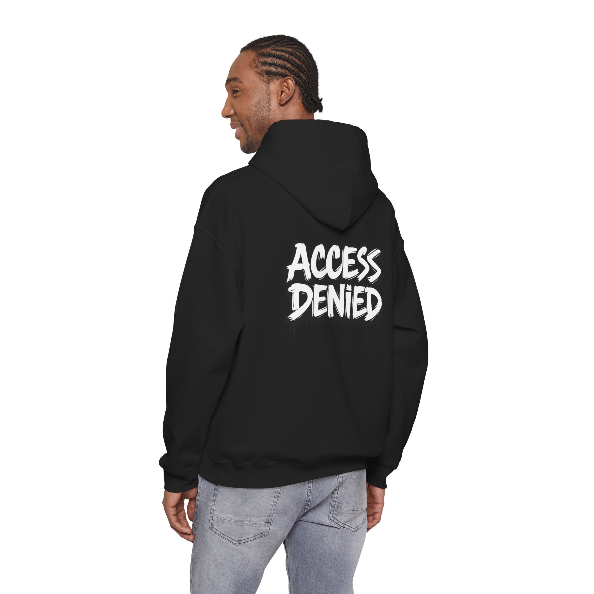 Hoodie - "Access Denied" Graffiti Hoodie -