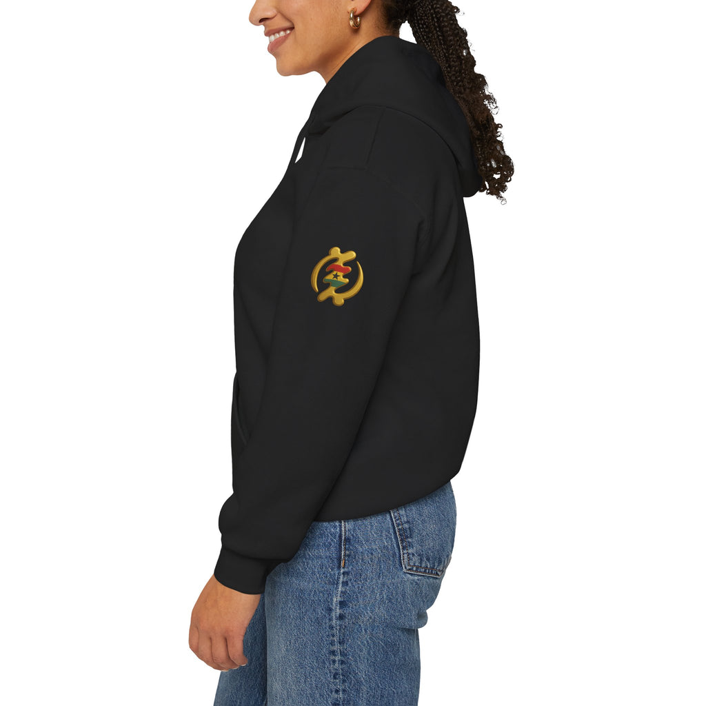 Gye Nyame 'Protect Your Purpose' Hoodie — Motivational Protection Logo 2026