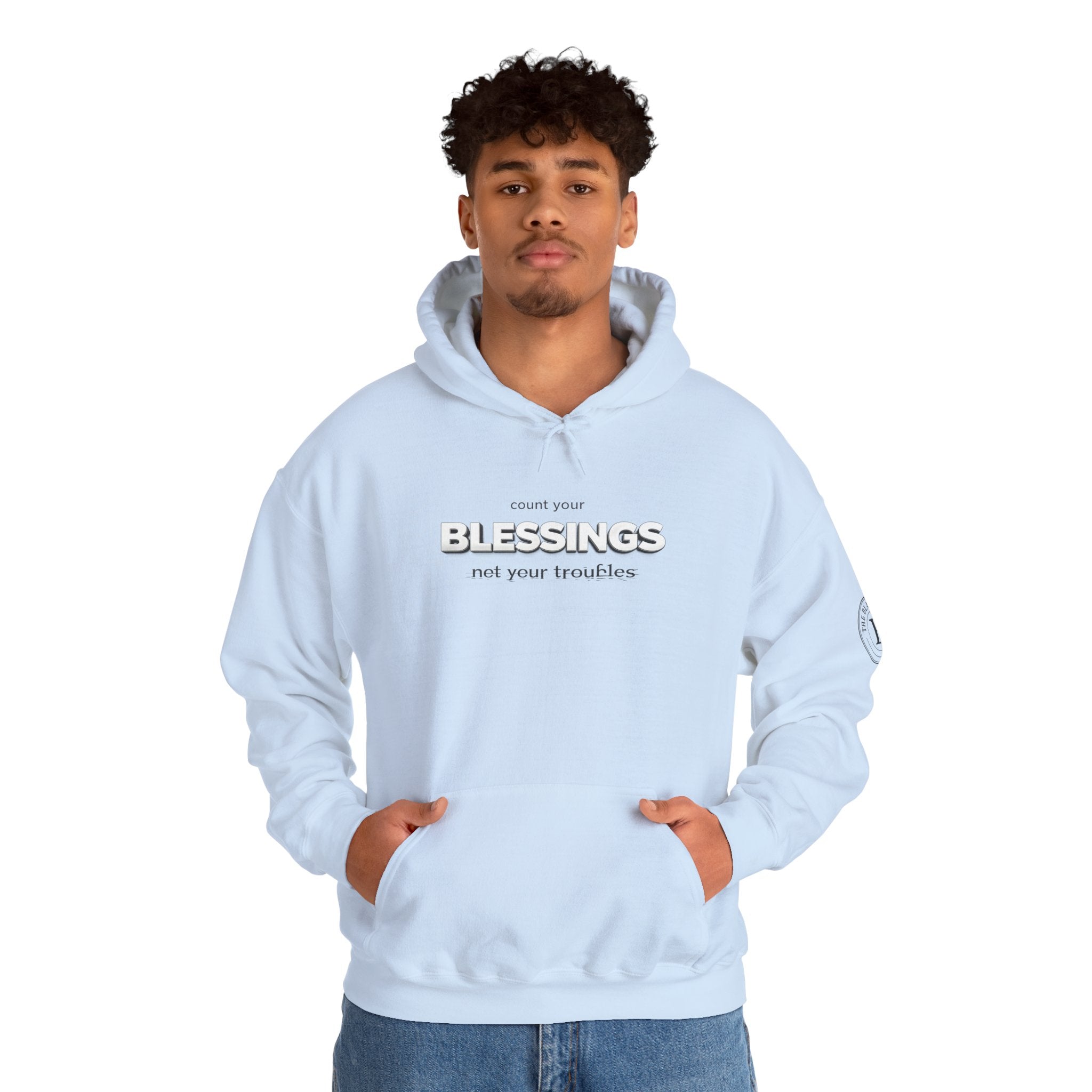 Count Your Blessings Not Your Troubles' Hoodie — 2026 Rise Inspirational Sweatshirt