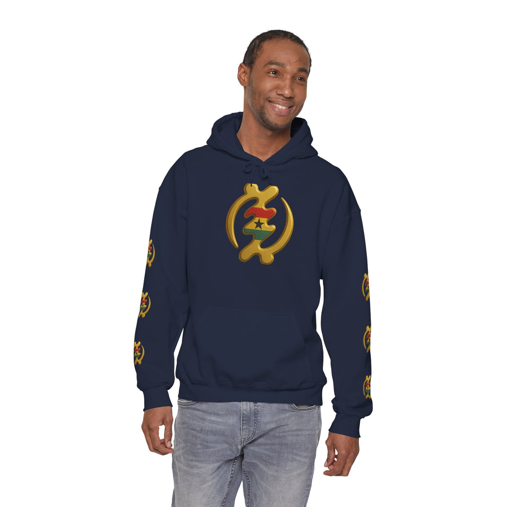 Gye Nyame Hoodie — Adinkra Symbol of Divine Protection Sweatshirt