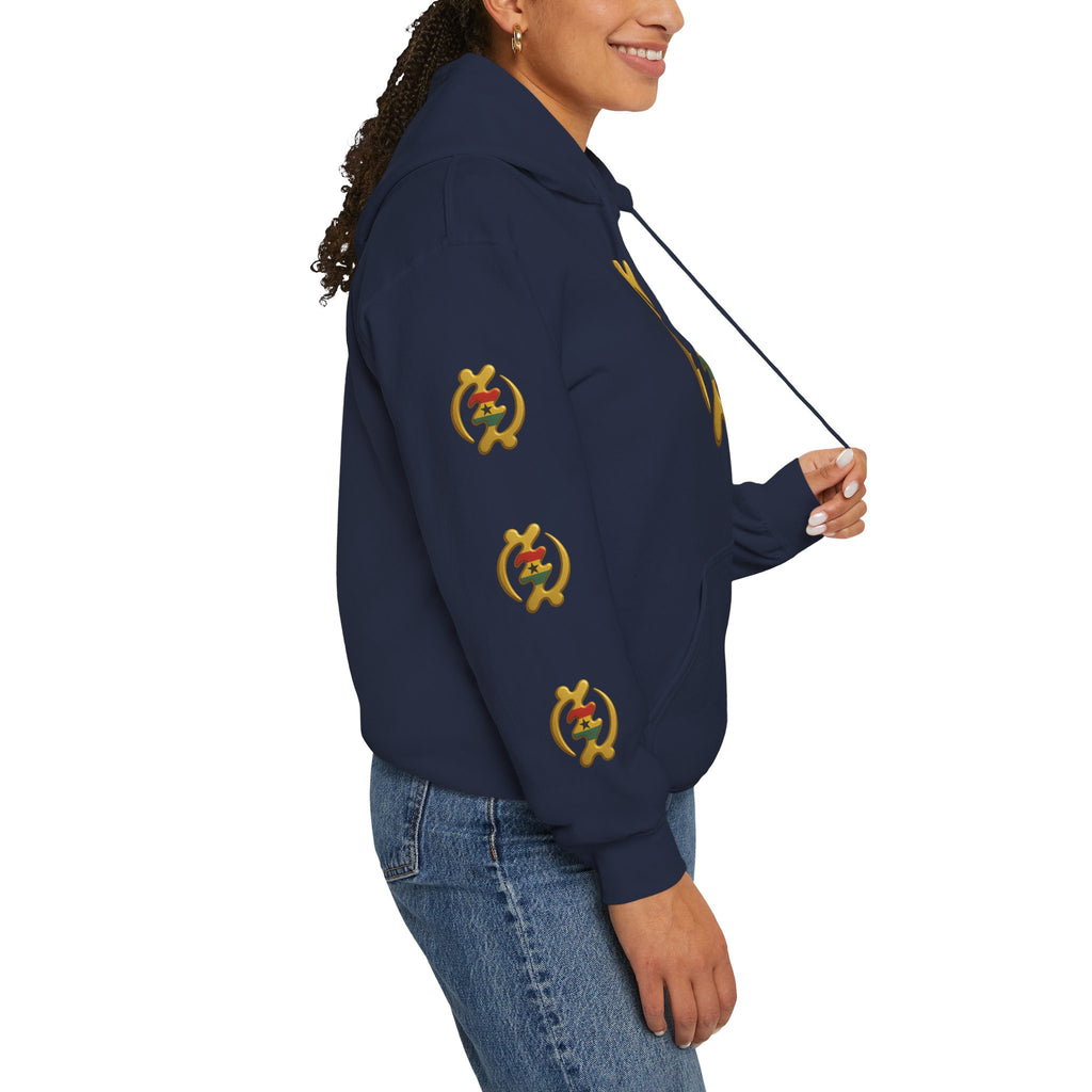 Gye Nyame Hoodie — Adinkra Symbol of Divine Protection Sweatshirt