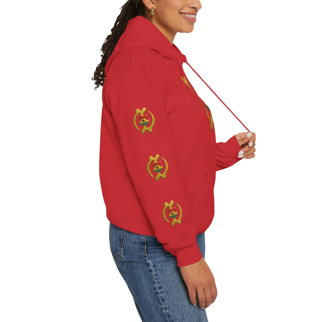 Gye Nyame Hoodie — Adinkra Symbol of Divine Protection Sweatshirt
