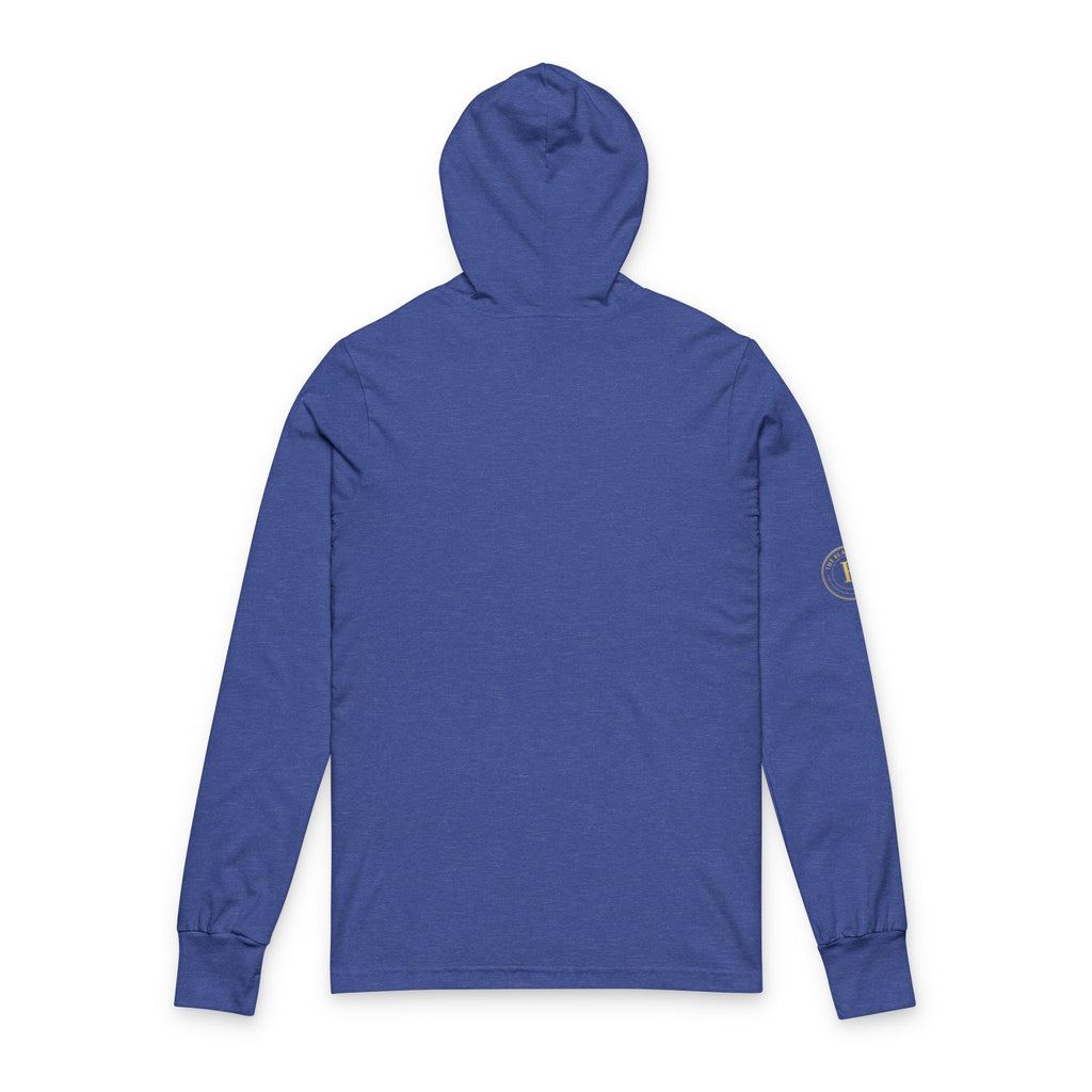 Elevate Your Purpose Hooded Long Sleeve Tee — Inspirational Motivational Hoodie Tee