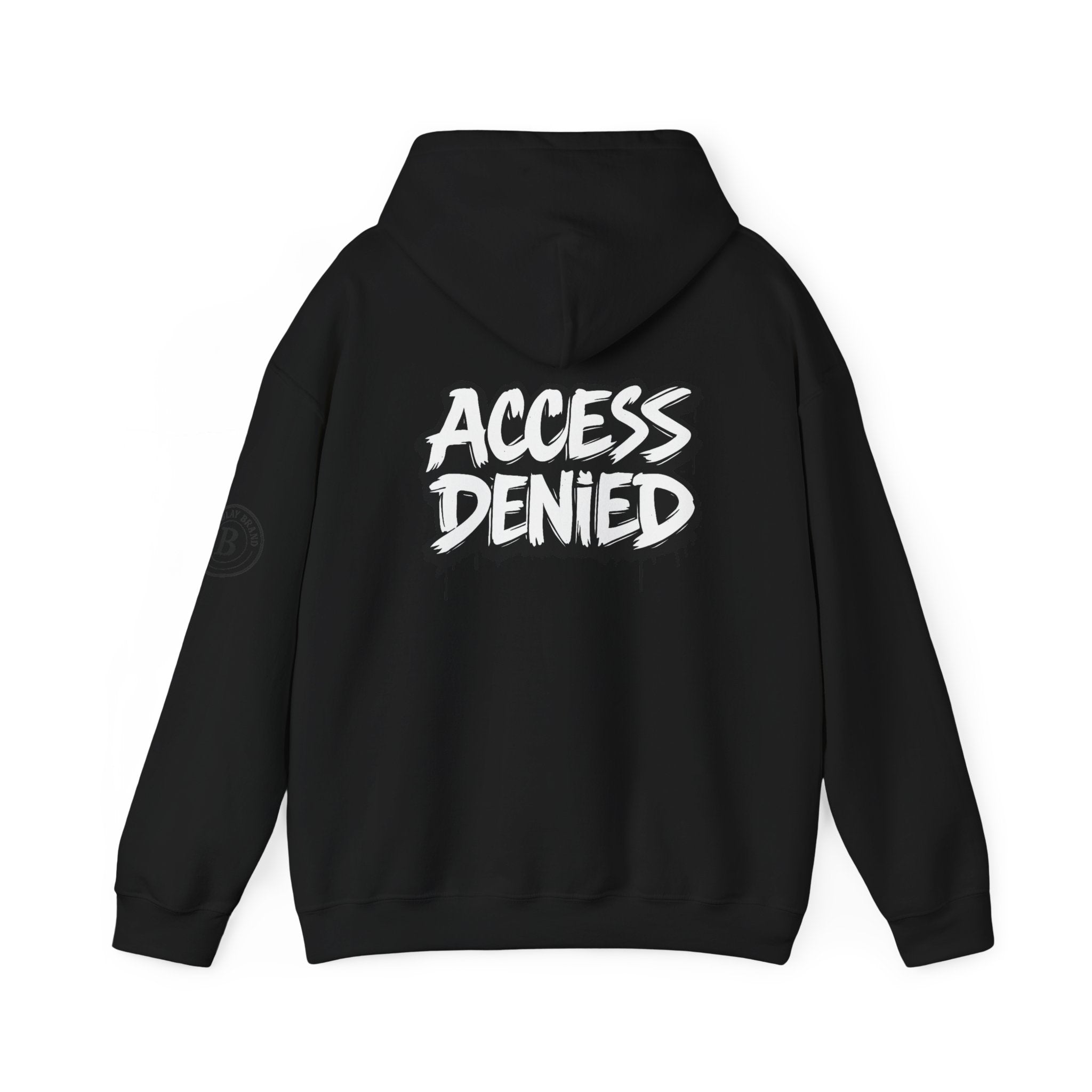 Hoodie - "Access Denied" Graffiti Hoodie -