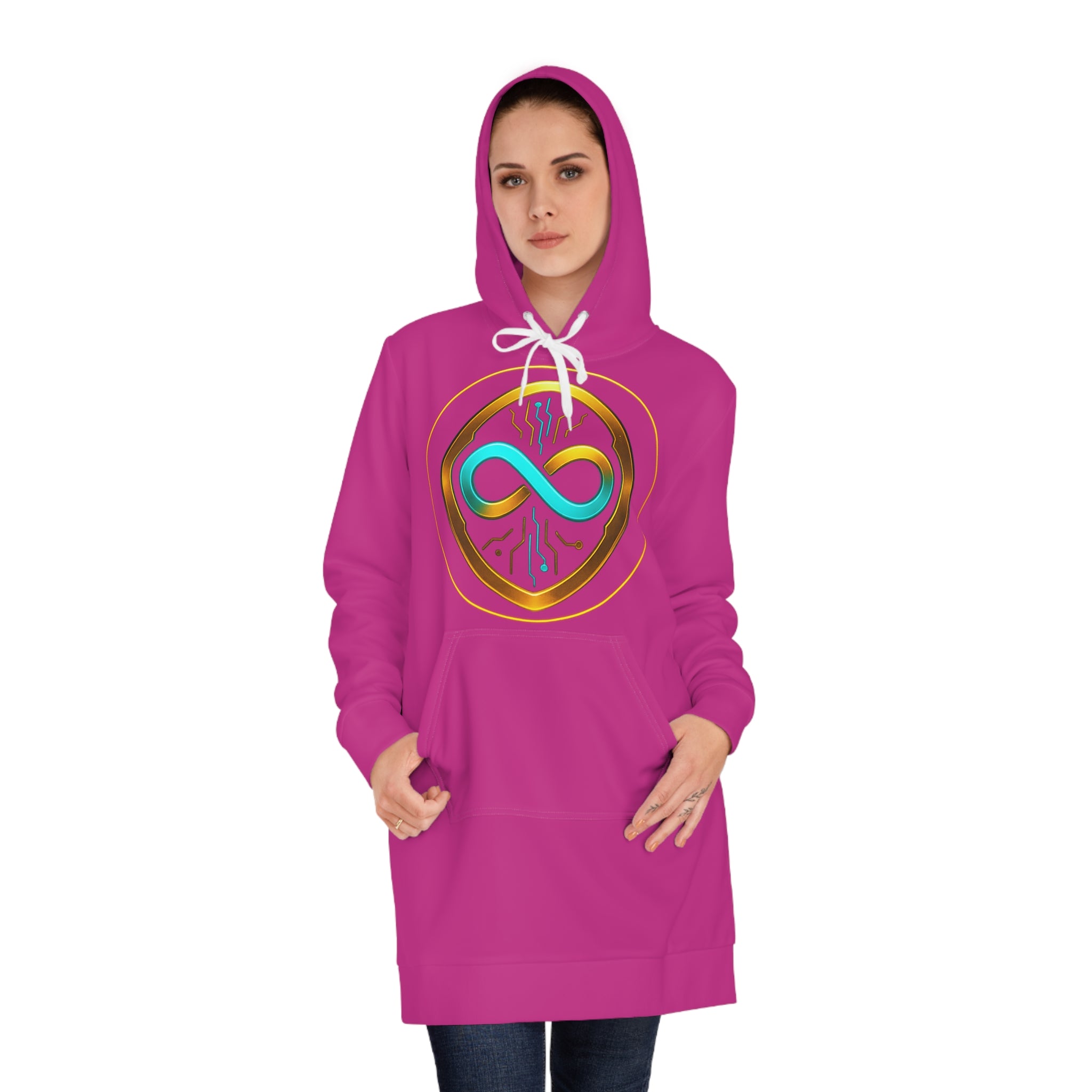 Luxury Infinity Linx Women's Hoodie Dress — The Blay Brand