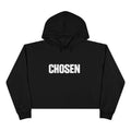 Chosen- Crop Hoodie — Inspirational Christian Streetwear