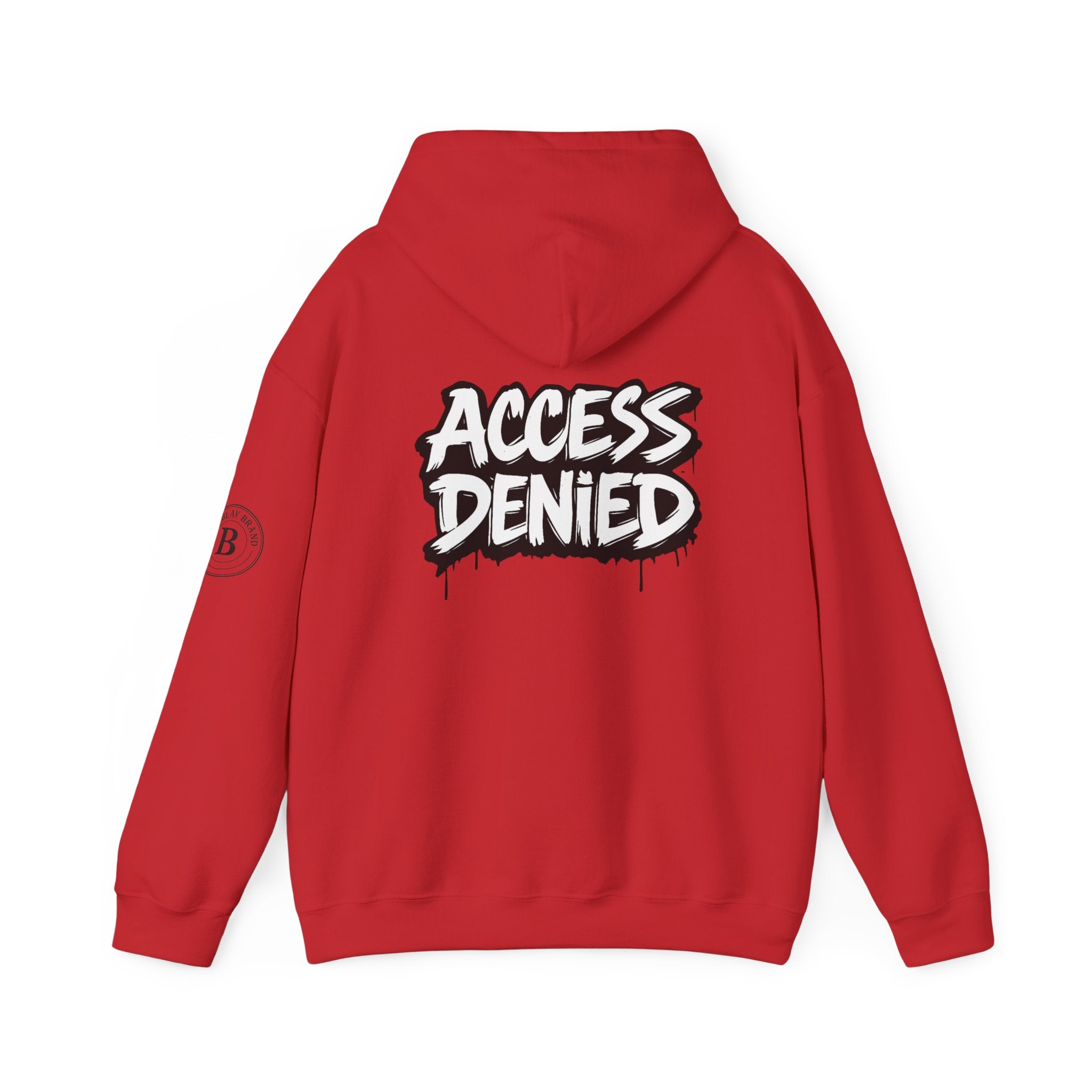 Hoodie - "Access Denied" Graffiti Hoodie -