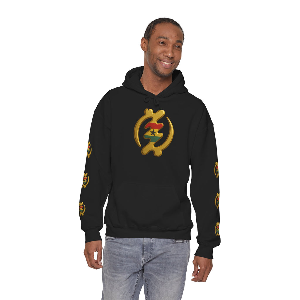 Gye Nyame Hoodie — Adinkra Symbol of Divine Protection Sweatshirt