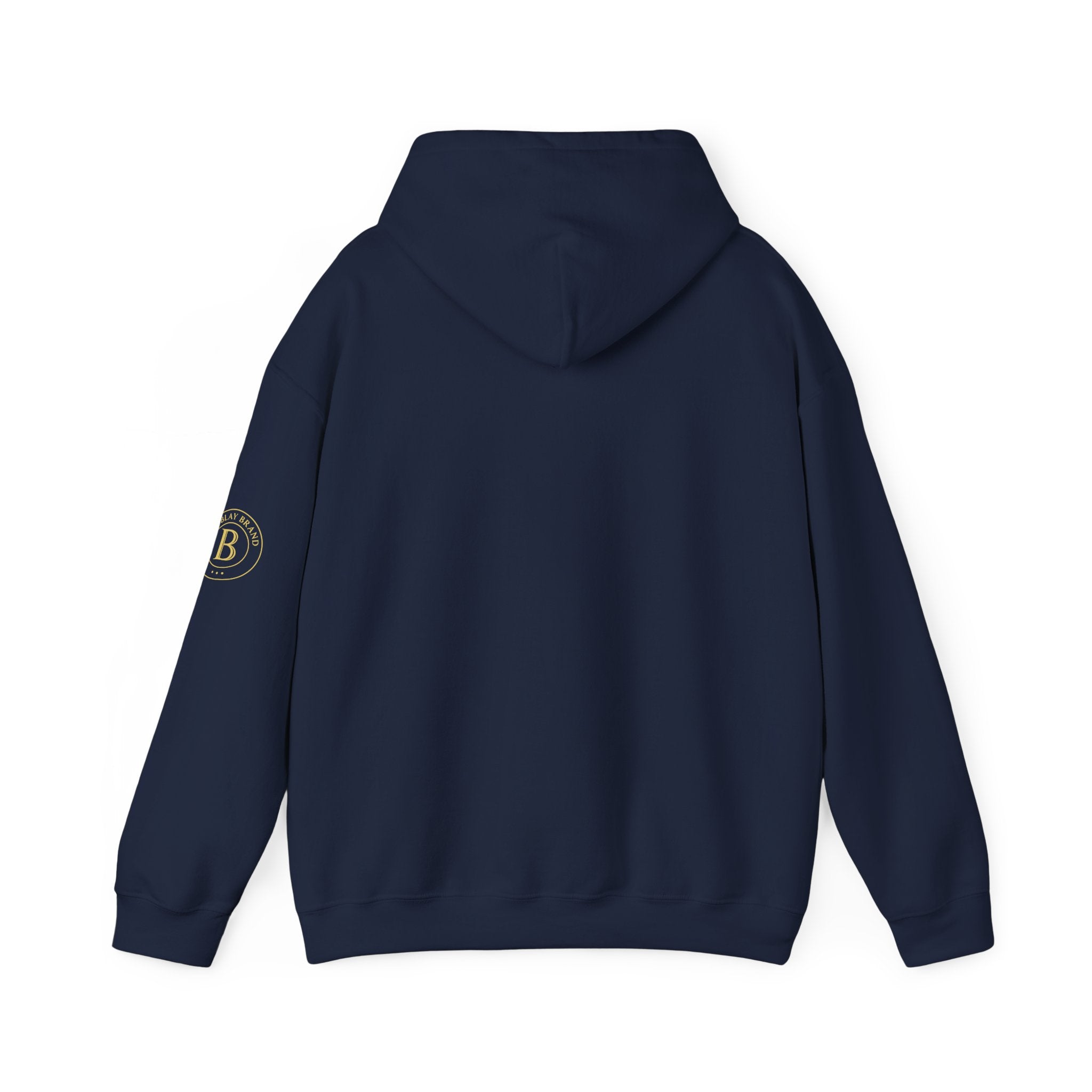 Hoodie-Progress Never Ends, Wear Your Journey” Infinity Emblem hoodie by The Blay Brand