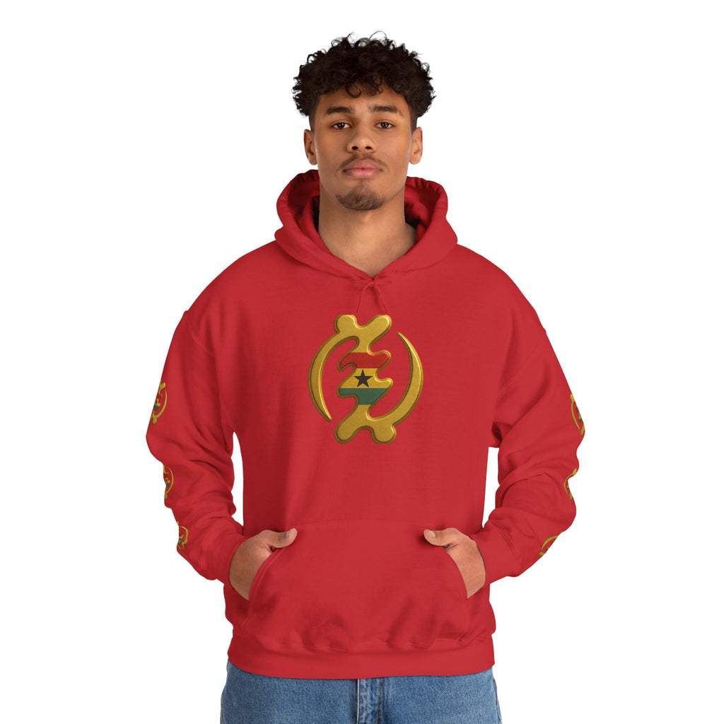 Gye Nyame Hoodie — Adinkra Symbol of Divine Protection Sweatshirt
