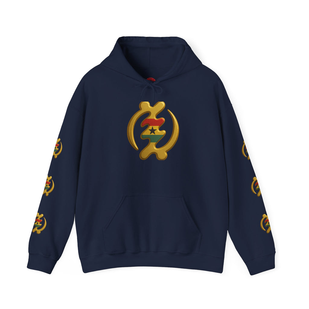 Gye Nyame Hoodie — Adinkra Symbol of Divine Protection Sweatshirt