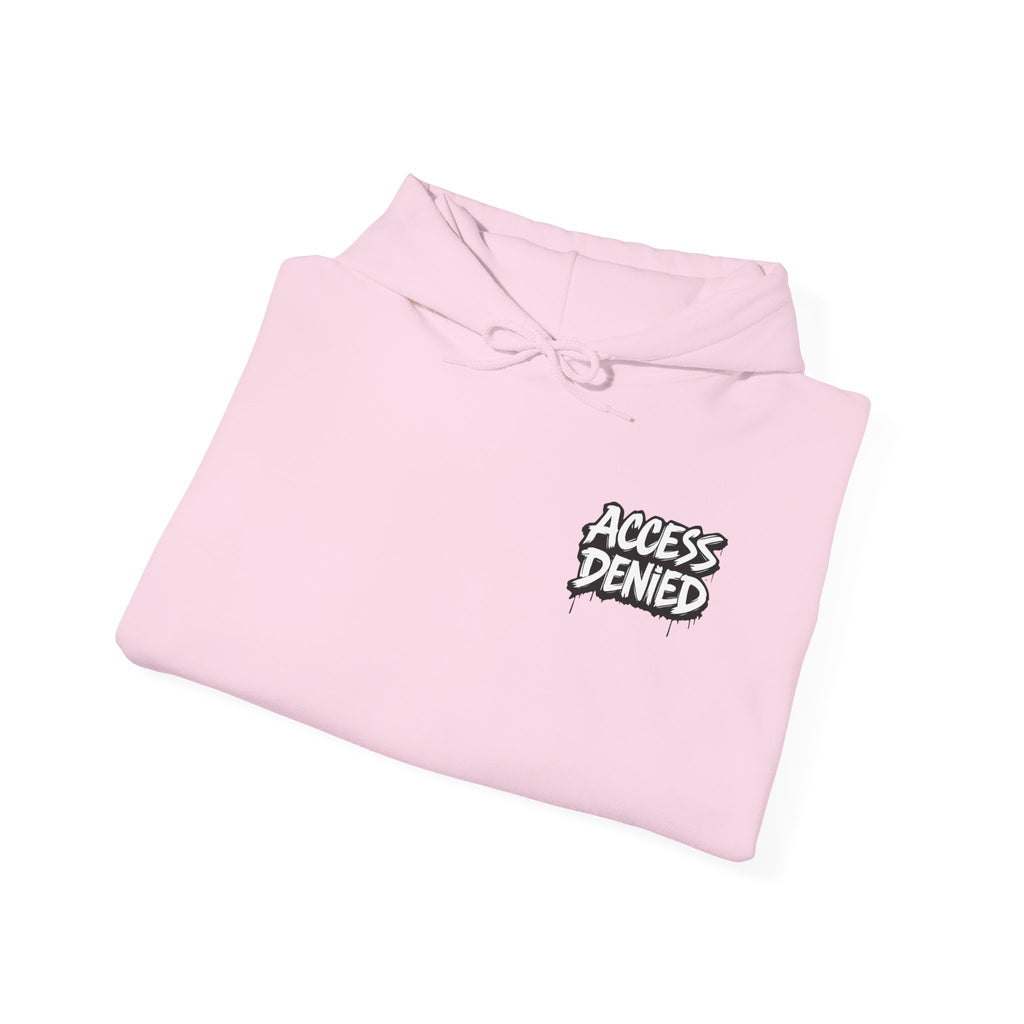Hoodie - "Access Denied" Graffiti Hoodie -