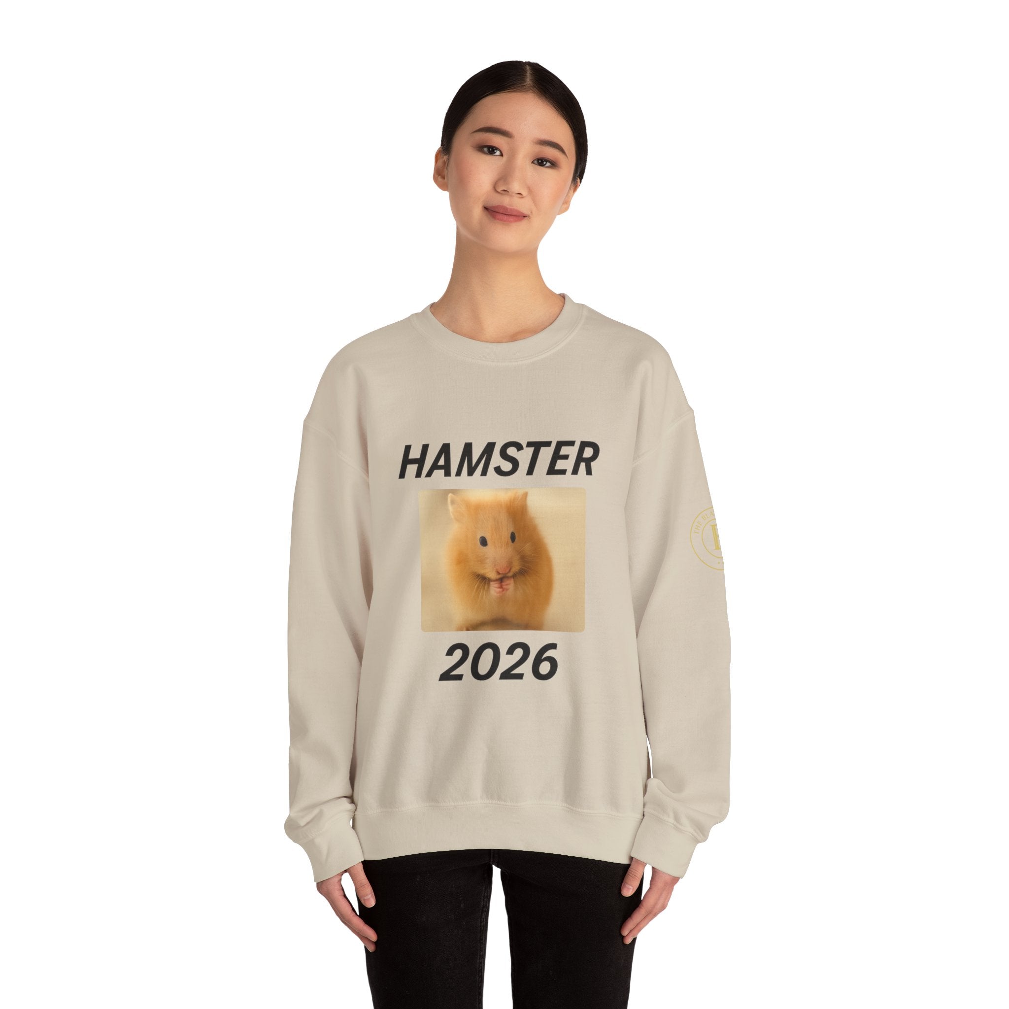 Hamster 2026 Sweatshirt — Cute Graphic Crewneck - The Blay Brand