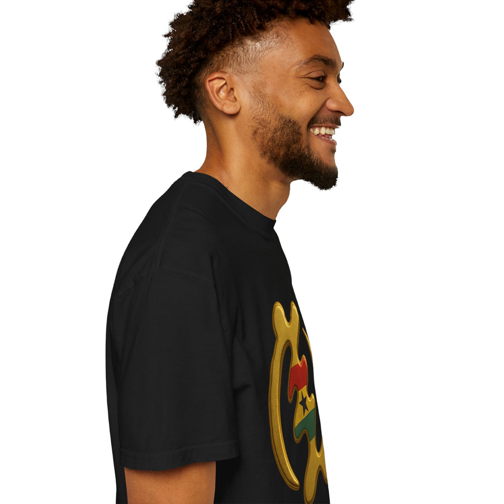 Ghana Flag Emblem T-Shirt — African Pride Graphic Tee