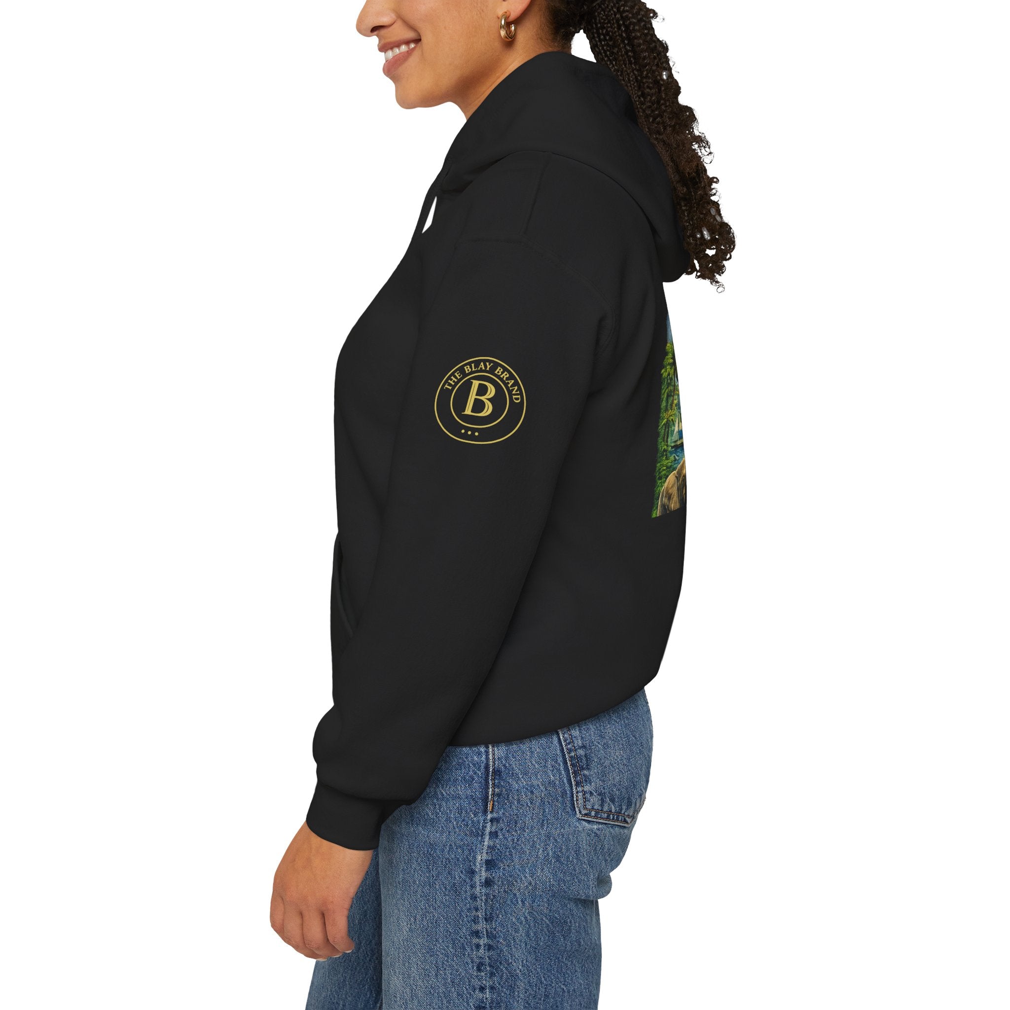 Spirit of Sierra Leone Hoodie — African Warrior & National Symbols Sweatshirt
