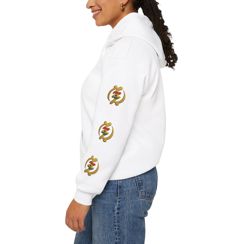 Gye Nyame Hoodie — Adinkra Symbol of Divine Protection Sweatshirt