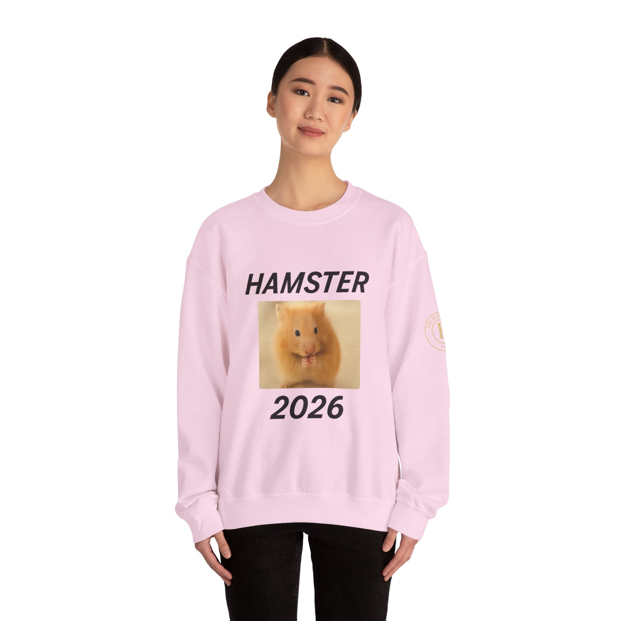 Hamster 2026 Sweatshirt — Cute Graphic Crewneck - The Blay Brand