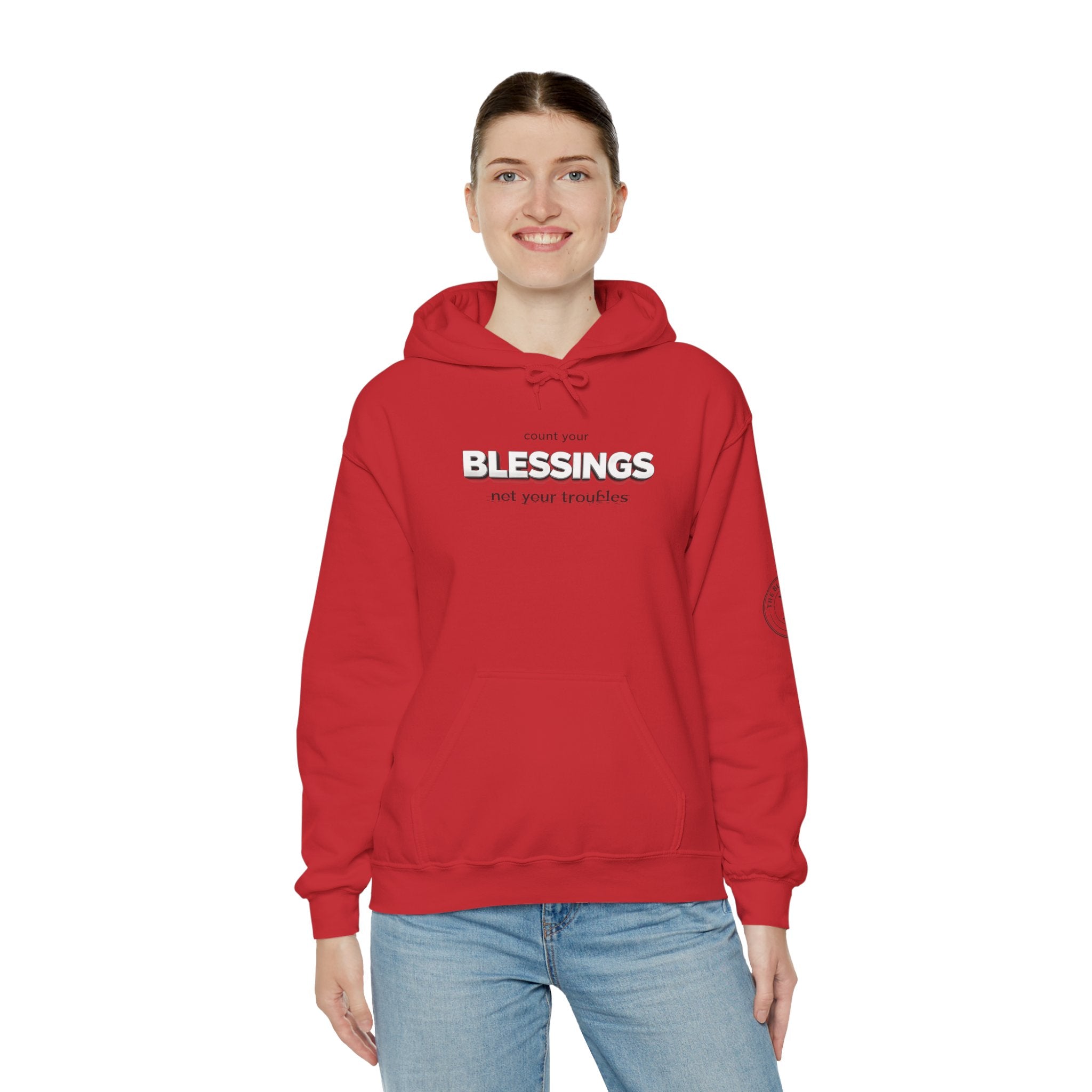Count Your Blessings Not Your Troubles' Hoodie — 2026 Rise Inspirational Sweatshirt