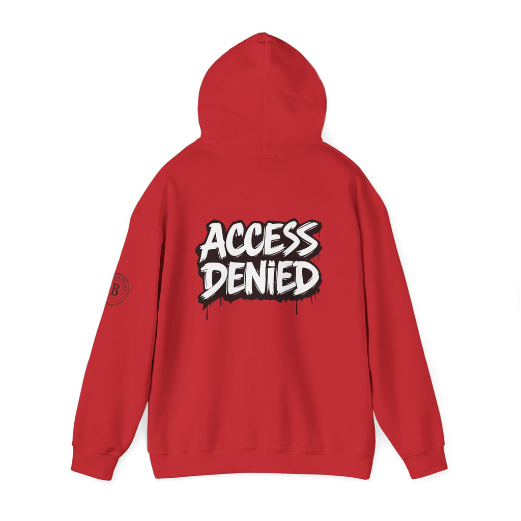 Hoodie - "Access Denied" Graffiti Hoodie -