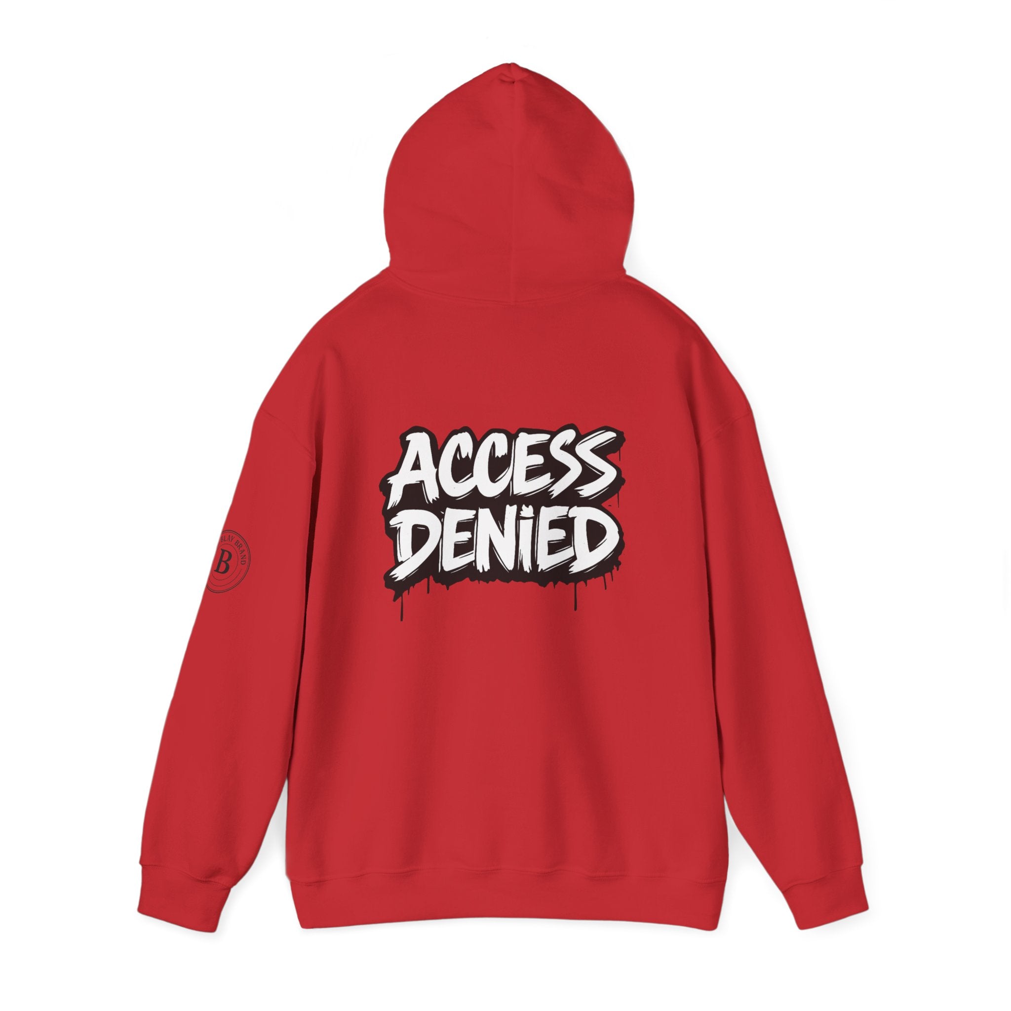 Hoodie - "Access Denied" Graffiti Hoodie -