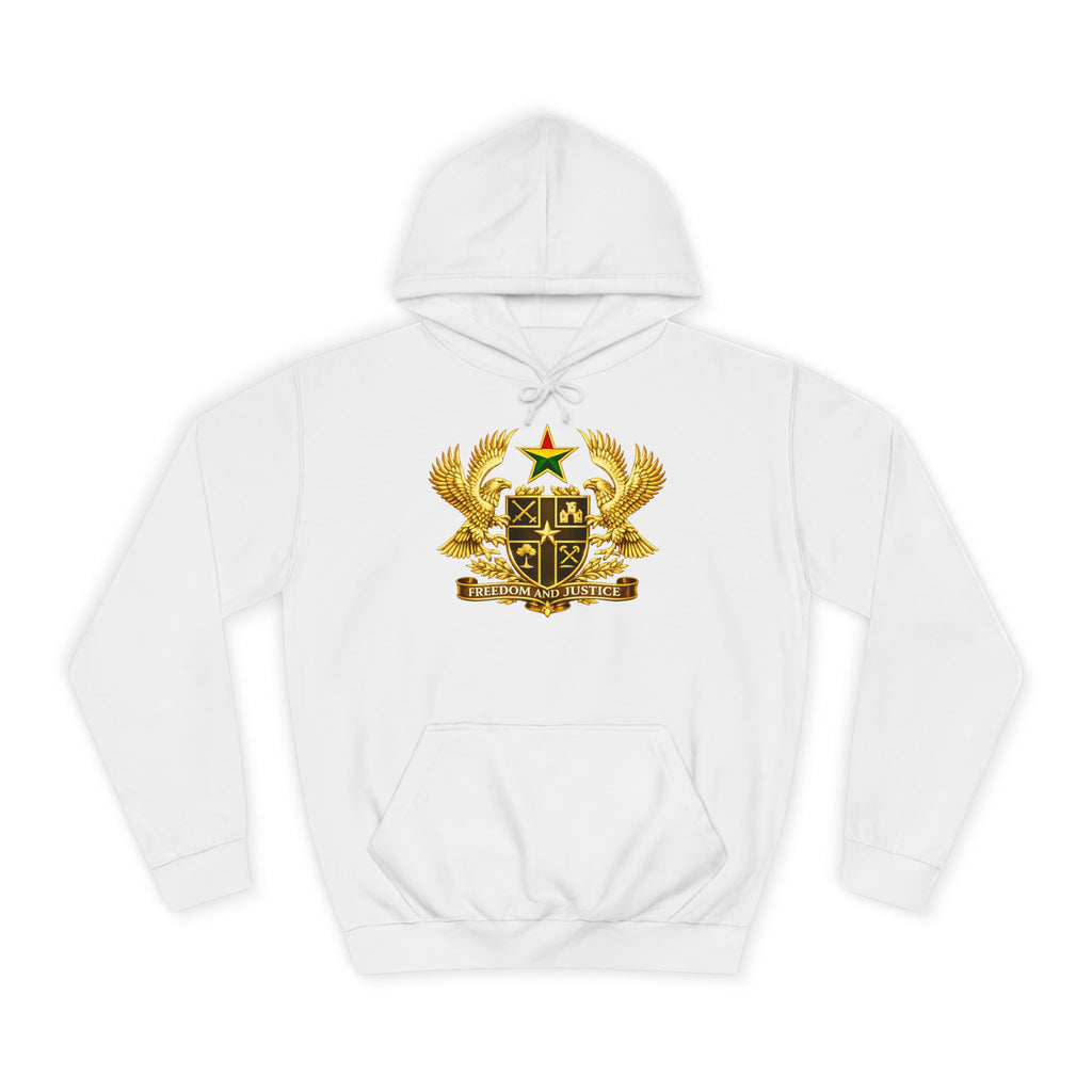Ghana Coat of Arms Hoodie — Heritage Crest Pullover